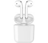 Bluetooth sluchátka Devia TWS BT5.0 V6 bílé