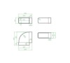 Cata Oblouk hor. 120x60 90st.