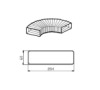 Cata Flexo 204x60 PVC