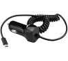 Solight USB-C nabíjací adaptér do auta, 5V/2100mA, 12-24V, černá