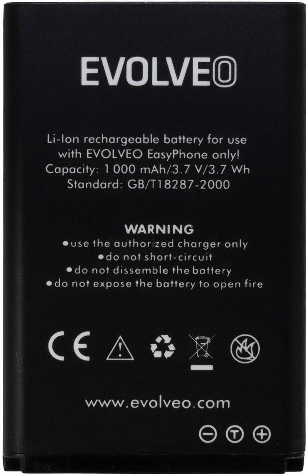 EVOLVEO orig. baterie 1000 mAh pro EasyPhone EP-500/EP-501 (EP-500-BAT)