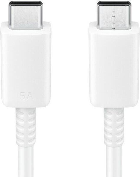 Datový kabel Samsung USB-C na USB-C, 1m (20V, 5A, max. 100W), White (EP-DN975BWEGWW)