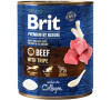 Brit Premium Dog by Nature konz Beef&Tripes 800g