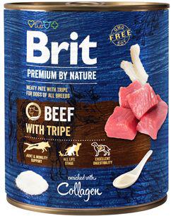 Brit Premium Dog by Nature konz Beef&Tripes 800g
