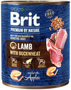 Brit Premium Dog by Nature konz Lamb&Buckwheat 800g