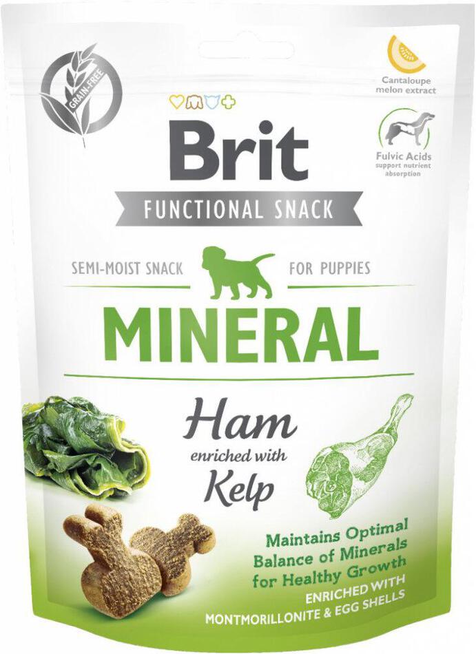 Brit Care Dog Functional Snack Mineral Ham Puppies150g