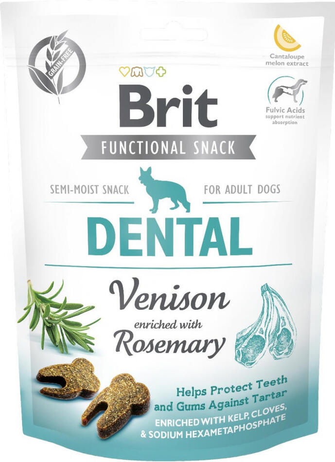 Brit Care Dog Functional Snack Dental Venison 150g