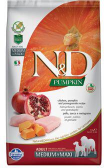Granule pro psy N&D Pumpkin Adult Medium/Large Chicken&Pomegranate, 12kg