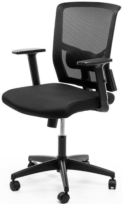 Kancelářská židle, houpací mechanismus, černá síťovina, KA-B1012 BK Autronic