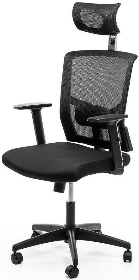Kancelářská židle, houpací mechanismus, černá síťovina, KA-B1013 BK Autronic