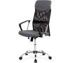 Kancelářská židle řady BASIC, potah šedá látka a černá síťovina MESH, houpací me Autronic (KA-E301 GREY)