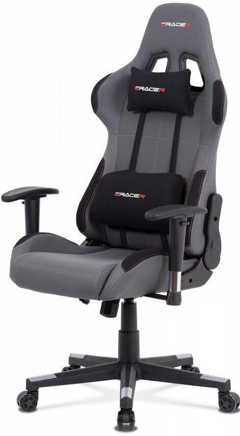 Kancelářská židle Autronic KA-F05 GREY, šedá