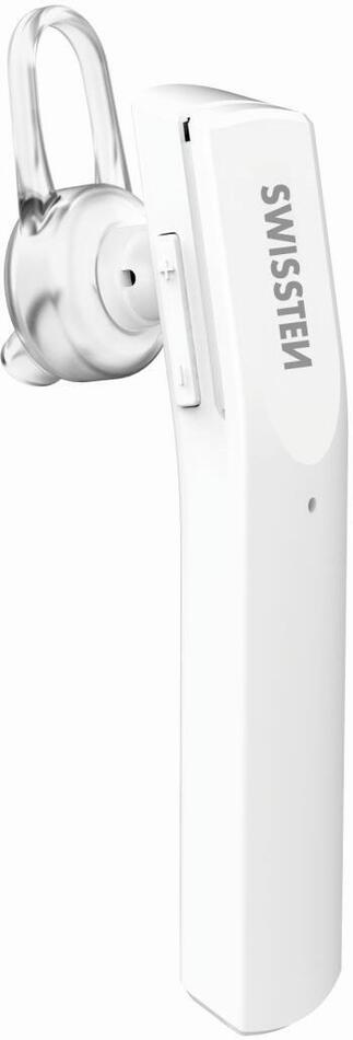 BLUETOOTH HEADSET SWISSTEN ULTRA LIGHT UL-9 BÍLÝ