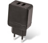 Nabíječka do sítě Setty 2,4A, 2xUSB černá