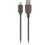 Datový kabel Setty USB-C 1m 2A černý