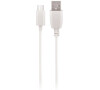 Datový kabel Setty microUSB 3m 2A bílý