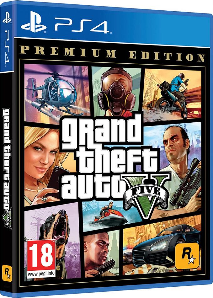 Hra PS4 TAKE 2 Grand Theft Auto V Premium Edition