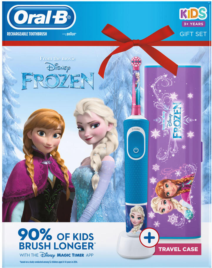 Oral-B Vitality Kids Frozen+cest.pouzdro | ONLINESHOP.cz