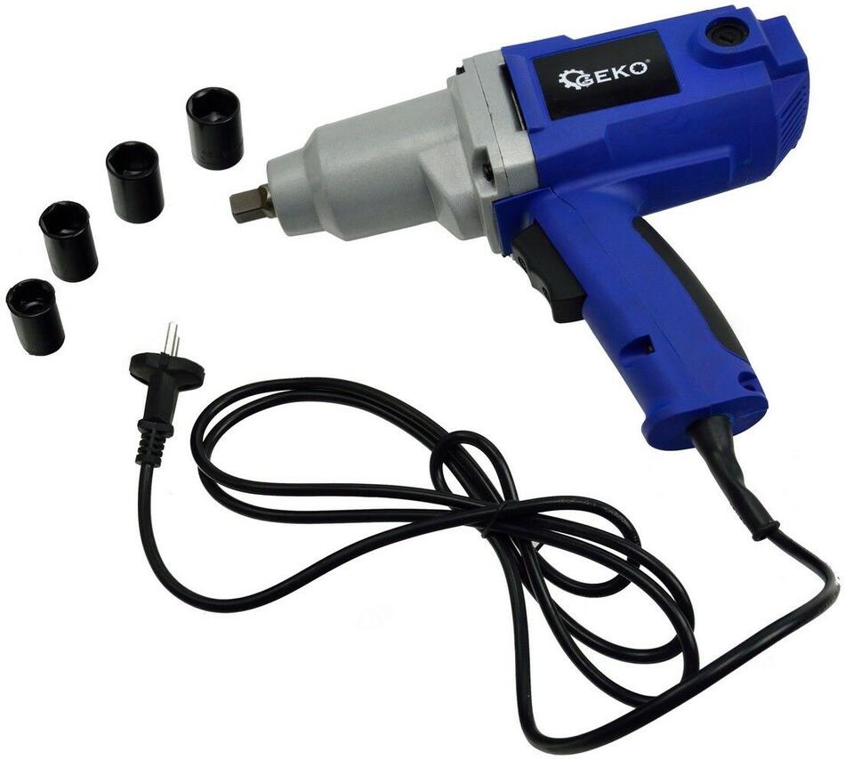 Elektrický rázový utahovák, 320Nm, 1/2", 800W GEKO