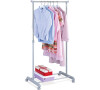 Stojan na šaty chrom / šedá Autronic ABD-1211 GREY, Kov