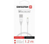 SWISSTEN DATOVÝ KABEL TPE USB / LIGHTNING MFi 1,2 M ČERNÝ (71526501)