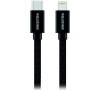 DATOVÝ KABEL SWISSTEN TEXTILE USB-C / LIGHTNING MFi 1,2 M ČERNÝ
