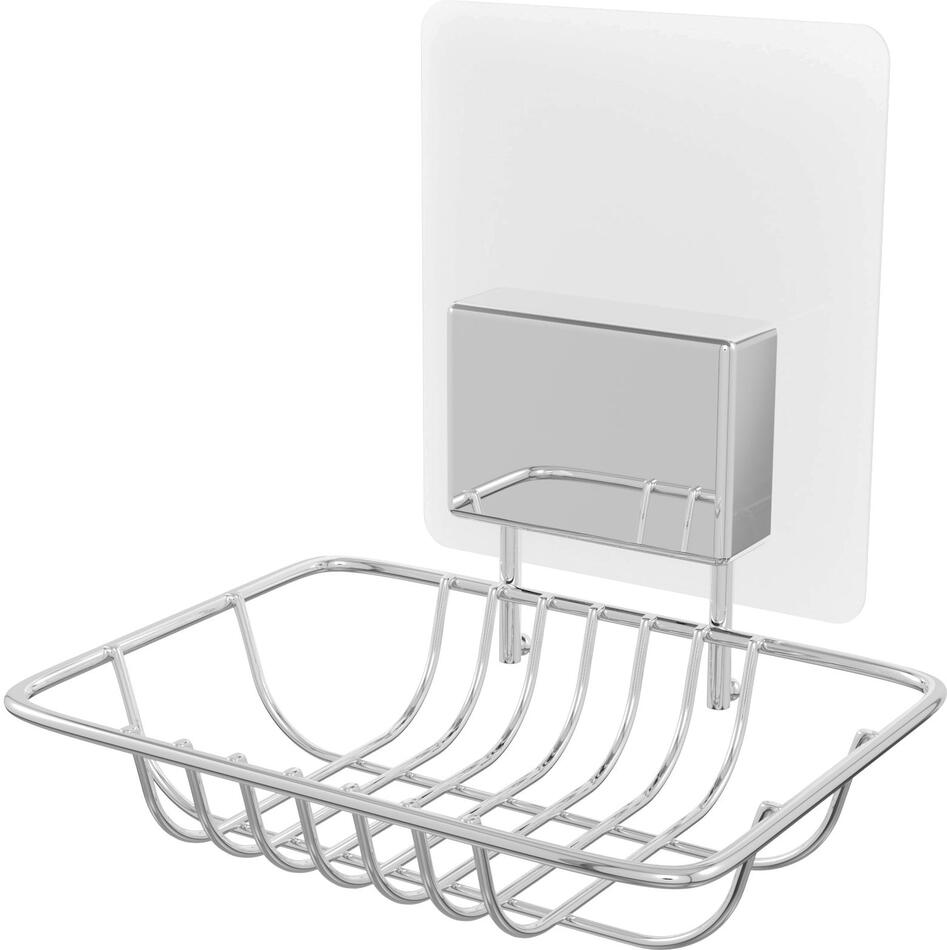 Samolepicí držák na mýdlo Compactor Bestlock Magic systém bez vrtání, chrom