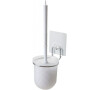 Samolepicí WC štětka na stěnu Compactor Bestlock Magic systém bez vrtání, chrom