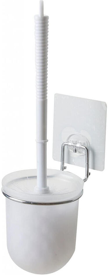 Samolepicí WC štětka na stěnu Compactor Bestlock Magic systém bez vrtání, chrom