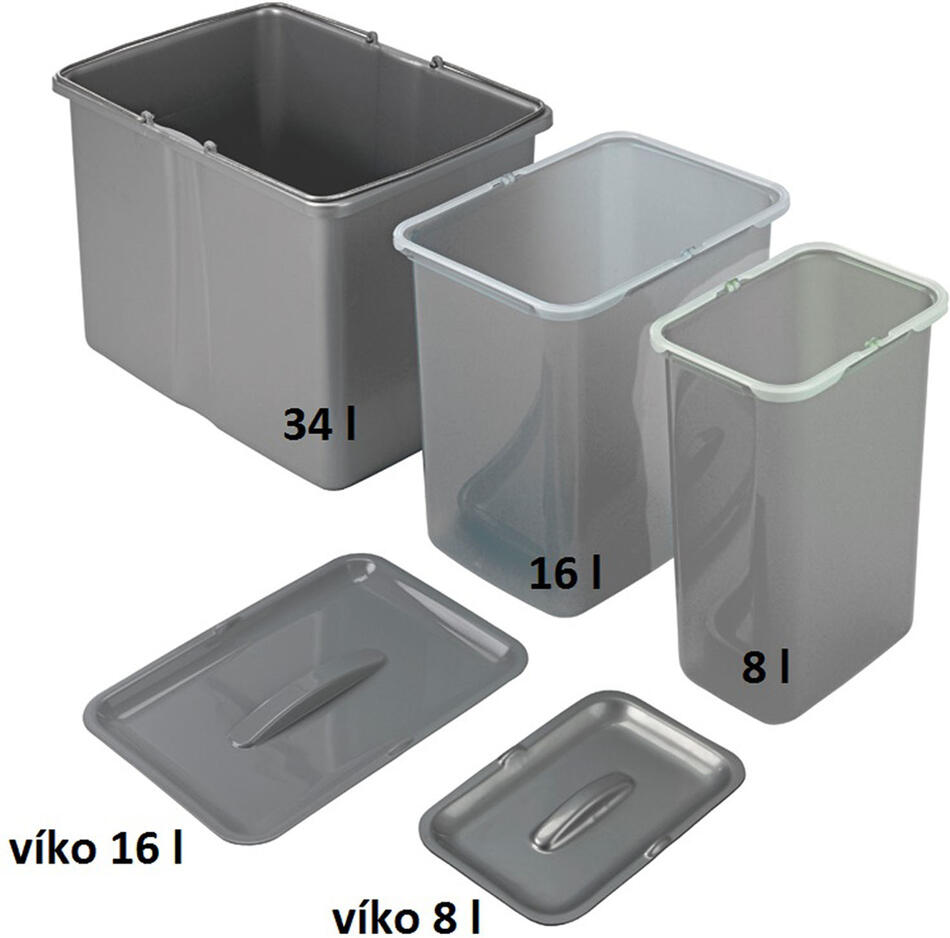 Sinks samostatný koš 16 l
