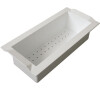 Sinks cedník BOX plast bílá