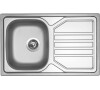 Sinks OKIO 800 V 0,7mm leštěný