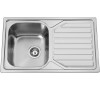 Sinks OKIOPLUS 800 V 0,7mm leštěný