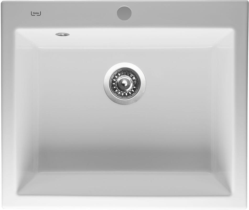 Sinks CERAM 600 Bílá
