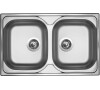 Sinks CLASSIC 800 DUO V 0,6mm matný