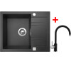 Sinks LINEA 600 Granblack+VITALIA GR