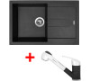 Sinks AMANDA 780 Granblack+CAPRI 4S GR