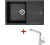 Sinks AMANDA 780 Metalblack+MIX 350P