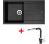 Sinks AMANDA 860 Metalblack+MIX 3P GR