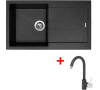 Sinks AMANDA 860 Metalblack+MIX 35 GR