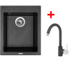Sinks CUBE 410 Metalblack+MIX 35 GR