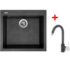 Sinks CUBE 560 Metalblack+MIX 35 GR