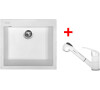 Sinks CUBE 560 Milk+CAPRI 4S GR