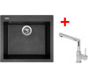 Sinks CUBE 560 Metalblack+MIX 350P