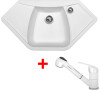 Sinks NAIKY 980 Milk+CAPRI 4S GR