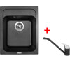 Sinks CLASSIC 400 Metalblack+CAPRI 4 GR