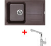 Sinks CLASSIC 740 Marone+MIX 350P