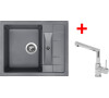 Sinks CRYSTAL 615 Titanium+MIX 350P