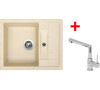 Sinks CRYSTAL 615 Sahara+MIX 350P