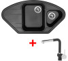 Sinks LOTUS Metalblack+MIX 3P GR
